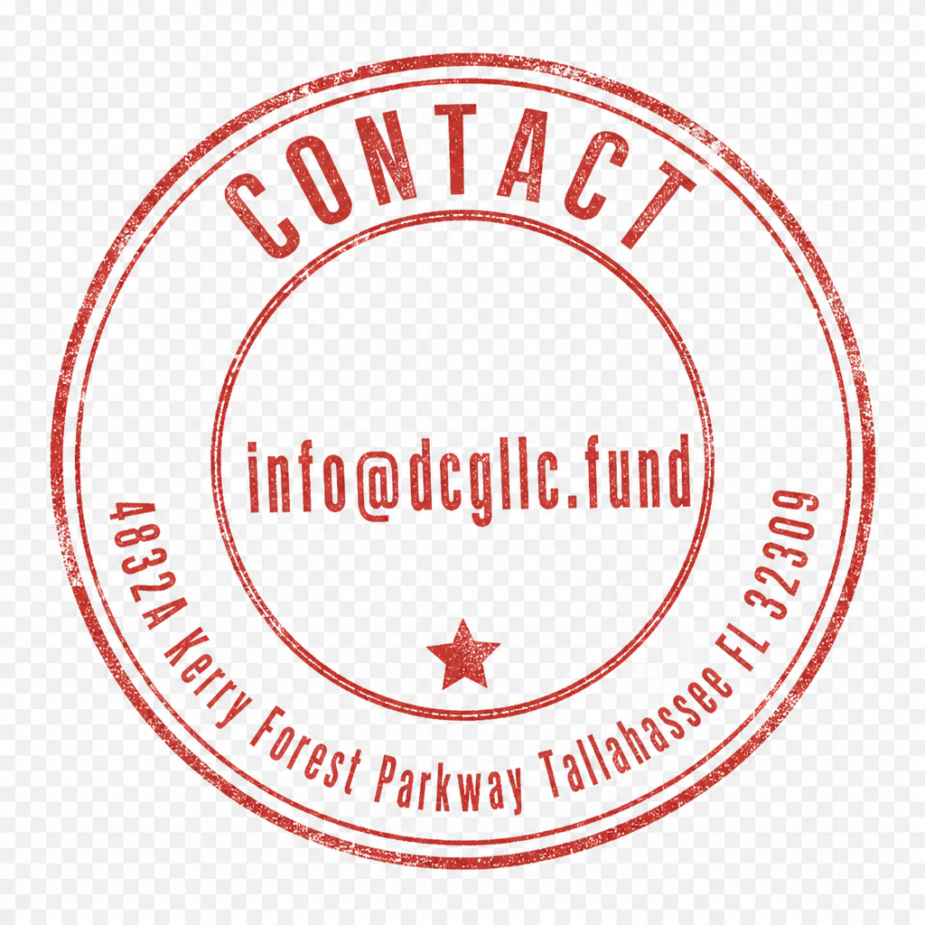 CONTACT — info@dcgllc.fund — 4832A Kerry Forest Parkway, Tallahassee, FL 32309